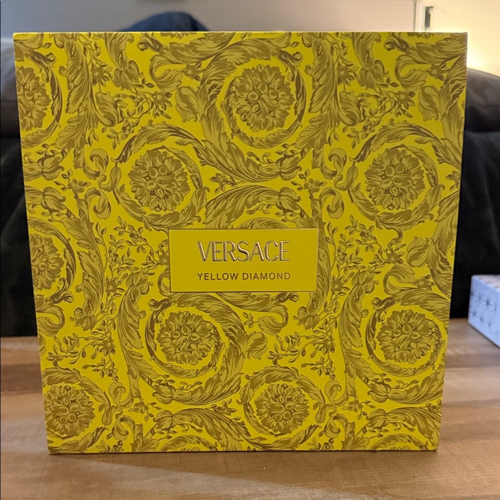Versace Yellow Diamond Decorative Gift Box EMPTY
